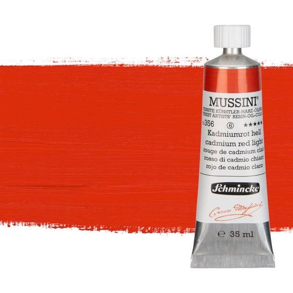 Mussini Schmincke Oil Paints Red Hues Professional Oil Painting New - Picture 5 of 11